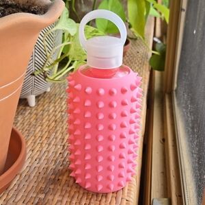 Pink Spiked Water Bottle